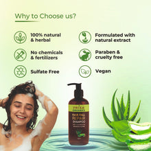 Load image into Gallery viewer, Prisa Organics Hair Fall Repair Shampoo With Conditioner Nourish & shine 300ml