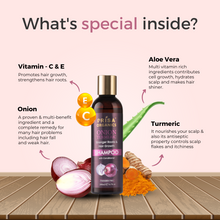 Load image into Gallery viewer, Onion Turmeric Shampoo With Conditioner For Hair Growth & Anti Hair fall, 200ml