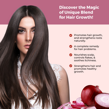 Load image into Gallery viewer, Onion Turmeric Shampoo With Conditioner For Hair Growth & Anti Hair fall, 200ml
