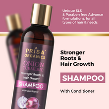 Load image into Gallery viewer, Onion Turmeric Shampoo With Conditioner For Hair Growth & Anti Hair fall, 200ml