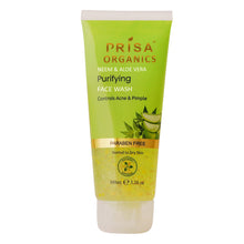 Load image into Gallery viewer, Prisa Organics Neem & Aloe Vera Purifying Face Wash, 100 mnl