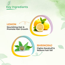 Load image into Gallery viewer, Lemon Bhringraj Hair Nourishing Shampoo with Conditioner, 300ml