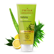 Load image into Gallery viewer, Prisa Organics Neem & Aloe Vera Purifying Face Wash, 100 mnl