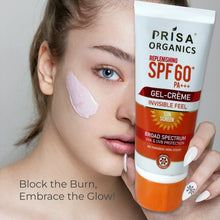 Load image into Gallery viewer, SPF 60 Sun Screen Gel Cream | Broad Spectrum UVA & UVB, PA+++ (100 g)