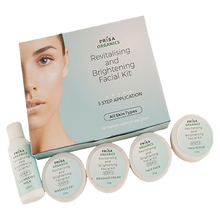 Load image into Gallery viewer, Prisa Organics Revitalising and Brightening Facial Kit 105g