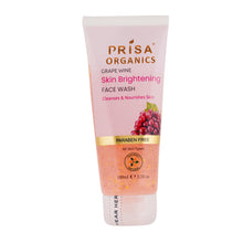 Load image into Gallery viewer, Prisa Organics Grapes Wine Skin Brightening Face Wash, 100 ml
