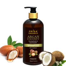 Load image into Gallery viewer, Argan Coconut Shampoo for strong Hair Root and Hair Growth 300ml
