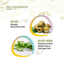 Load image into Gallery viewer, Prisa Organics Olive AloeVera Nourishing Shampoo with Conditioning, 300ml