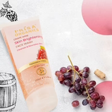 Load image into Gallery viewer, Prisa Organics Grapes Wine Skin Brightening Face Wash  Cleanses &amp; Nourishes Skin